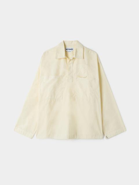 SUNNEI MULTITASKING SHIRT / cream