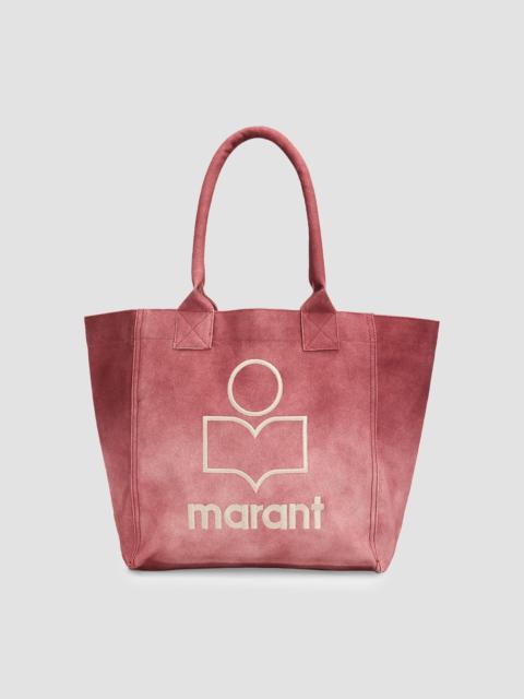 Isabel Marant Women's Yenky Small Cotton Canvas Tote Bag - Raspberry
