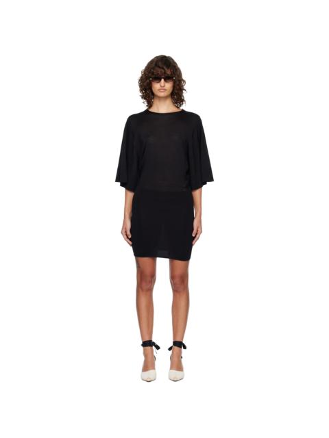 JACQUEMUS Black 'La Robe Maille Mananco' Minidress