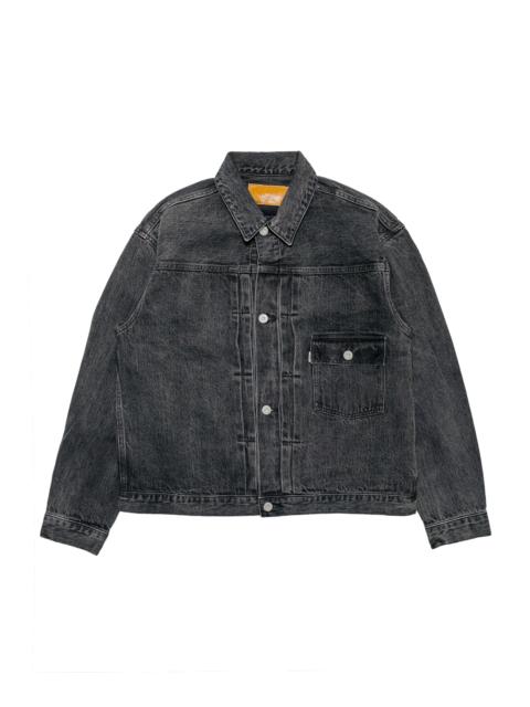 PHIGVEL MAKERS Co. Classic Faded Jean Jacket Black Faded