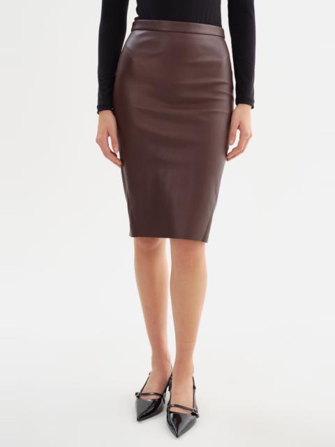 LAMARQUE AVANA | Leather Pencil Skirt