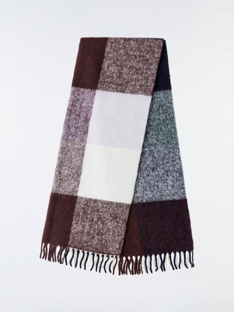 MACKAGE AMIN oversized plaid wool scarf