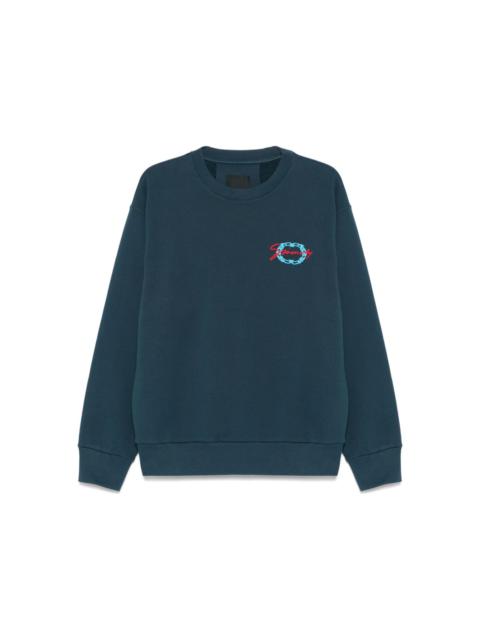 Givenchy Givenchy medallion-embroidery sweatshirt