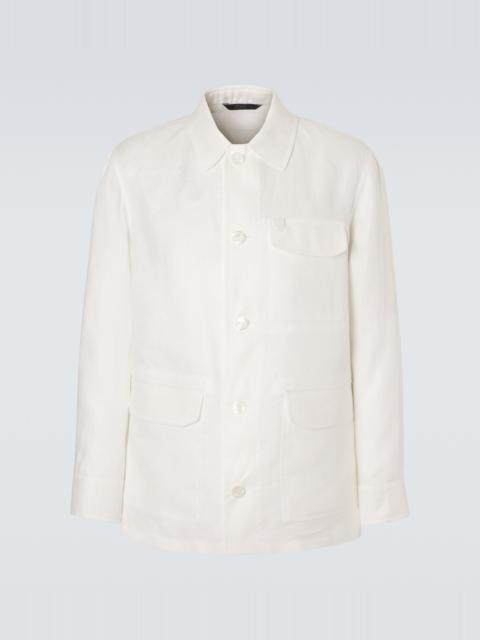 Brioni Linen and cotton jacket