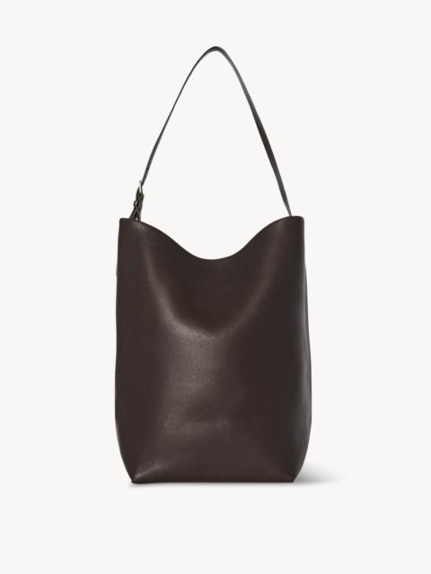 The Row Large N/S Shoulder Bag in Leather