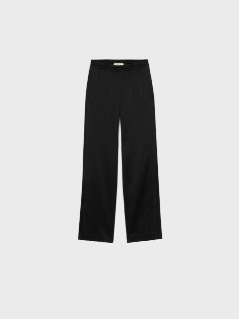 Blumarine FLUID PANTS WITH SLITS