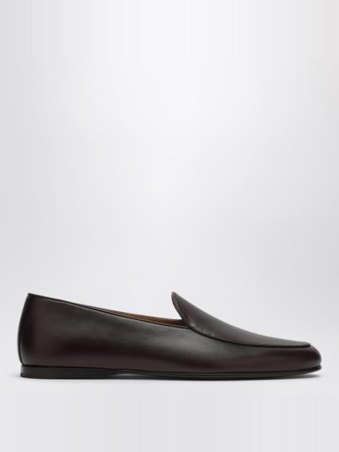 Loro Piana Anton Walk loafers in coffee-colored leather