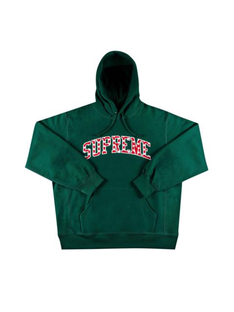 Supreme Supreme x Thrasher Hooded Sweatshirt 'Green' | REVERSIBLE