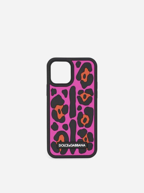 Dolce & Gabbana Leopard-print rubber iPhone 12 Pro cover