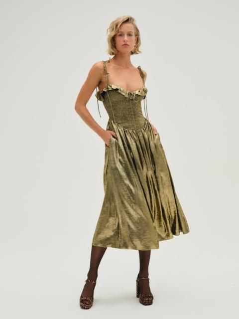 For Love & Lemons Bethany Midi Dress