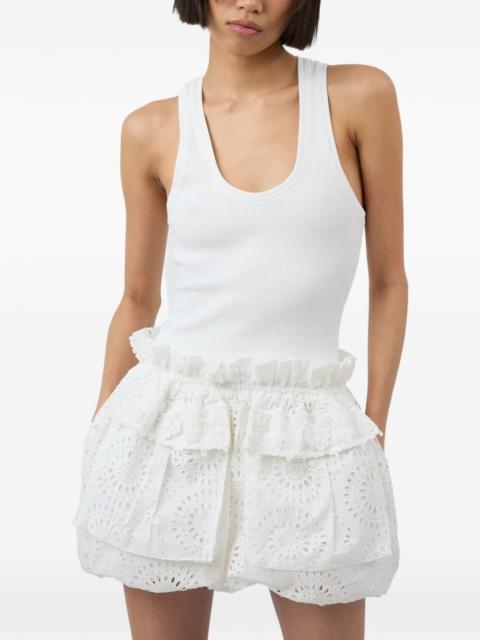 AKNVAS Indi eyelet-embroidered ruffled dress