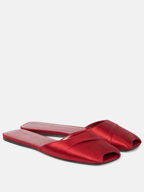 Milla satin slides