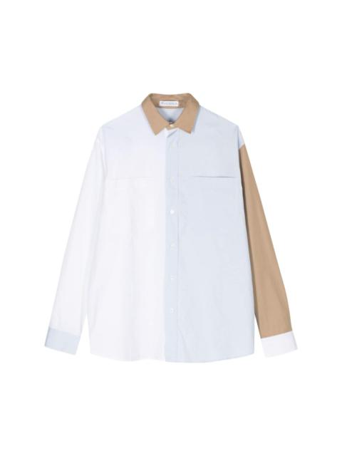 JW Anderson colour-block cotton shirt