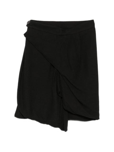 Vivienne Westwood Zora draped mini skirt