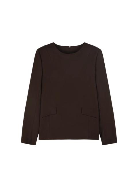 entire studios TAILORED TOP TOBACCO