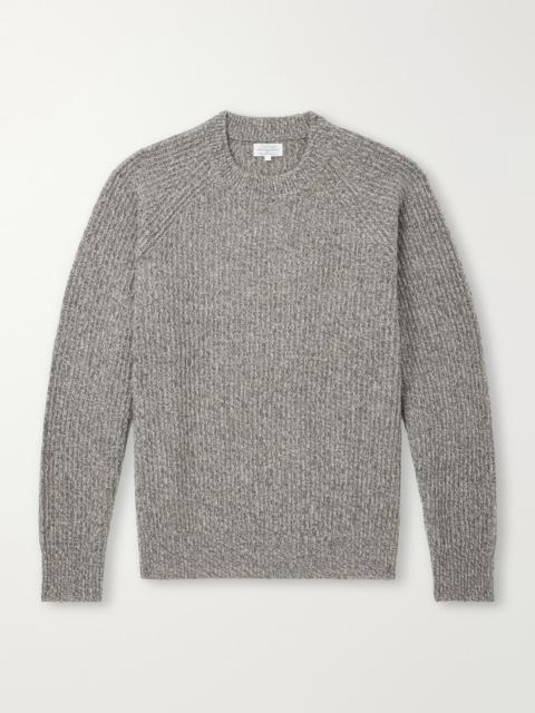 Hartford Marl Wool and Cashmere-Blend Sweater Gray