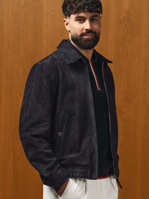 MACKAGE GIOVANNI-SU Suede Bomber Jacket