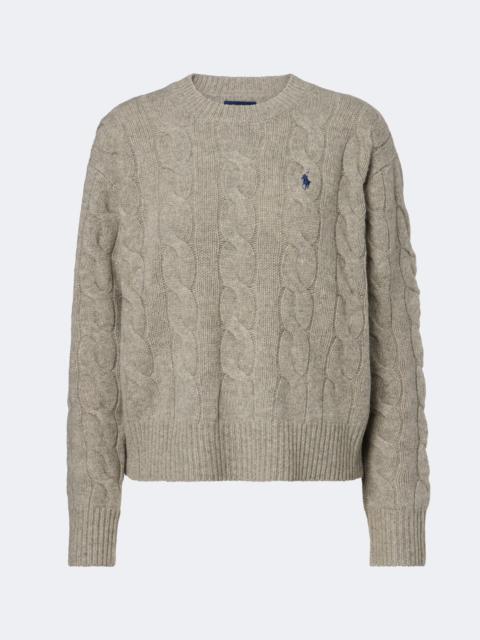 Polo Ralph Lauren Cable-knit wool and cashmere sweater