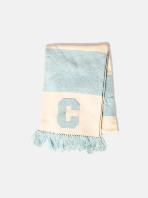 J. PRESS COLUMBIA WOOL RUGBY STRIPE SCARF