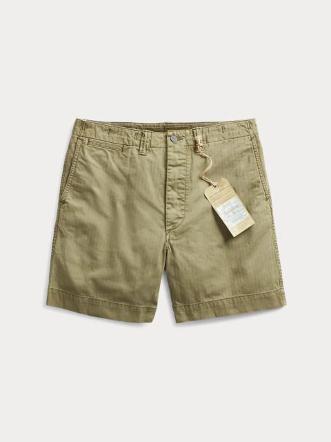 Herringbone Twill Field Short