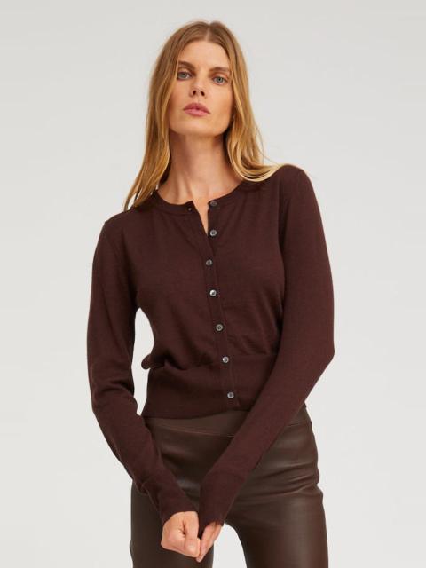 SPRWMN AMERICANO ULTRA FINE CASHMERE BABY CARDIGAN