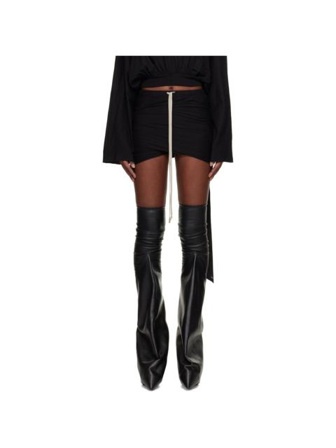 Rick Owens DRKSHDW Black Temple Buds Shorts