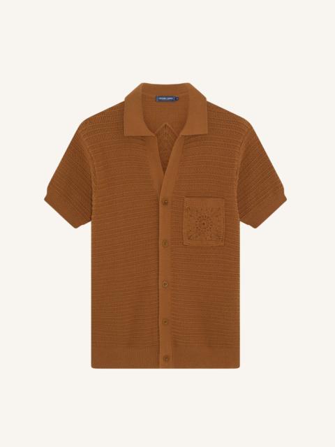 FRESCOBOL CARIOCA CÉSAR COTTON CROCHET CARDIGAN