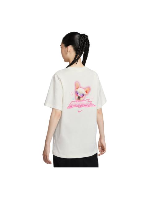 Nike (WMNS) Nike Sportswear Essential T-Shirt Asia Sizing 'Sail' HM4625-133