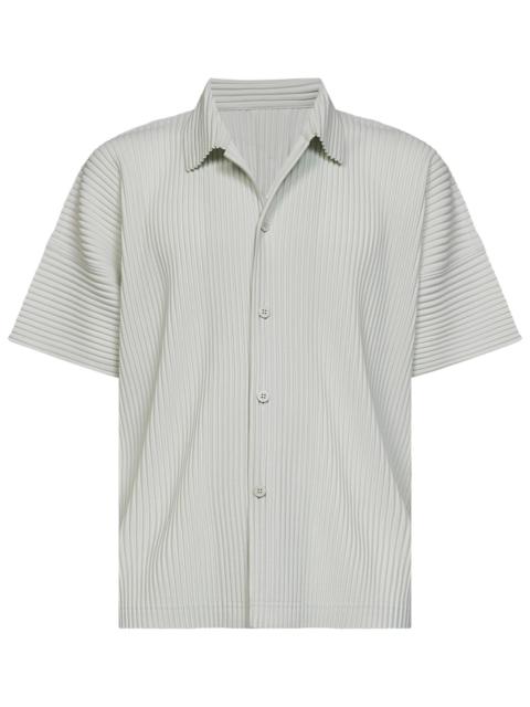 ISSEY MIYAKE Duomo green MONTHLY COLORS : MAY shirt
