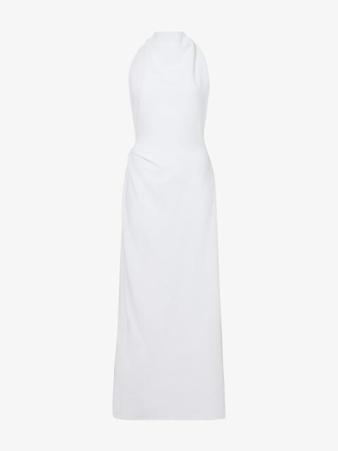 Proenza Schouler Selena Twist Back Dress in Matte Viscose Crepe