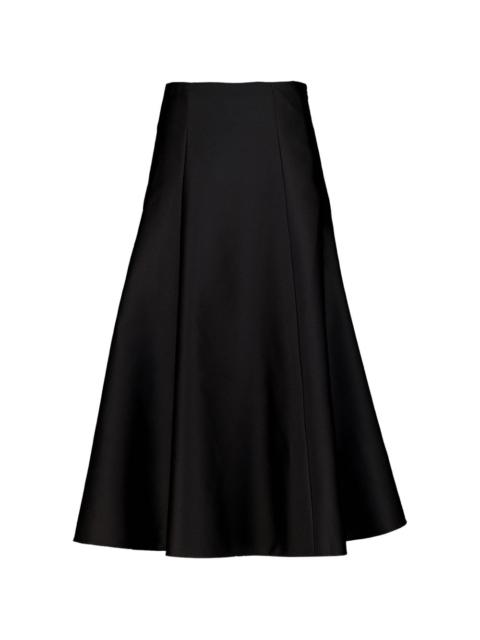ROLAND MOURET A-line midi skirt