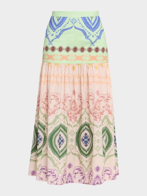 MISA Dema Maxi Skirt