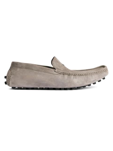 BALENCIAGA Men's Portofino Loafers - Grey