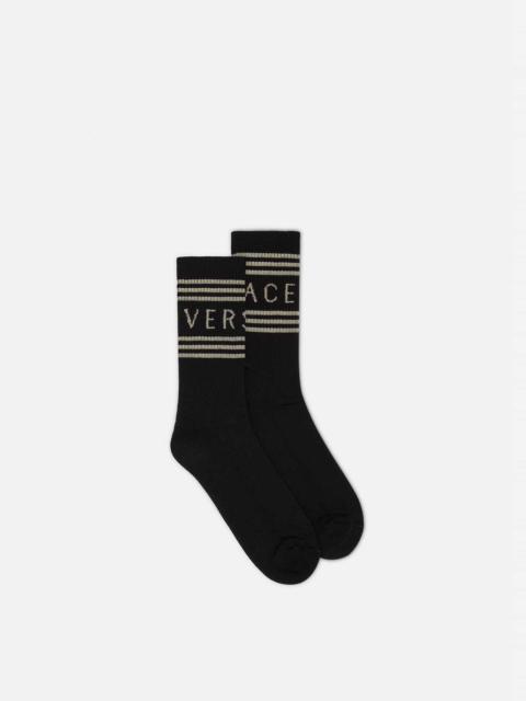 Vintage logo socks