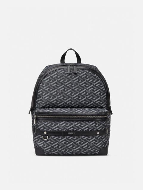 VERSACE La Greca Signature Backpack