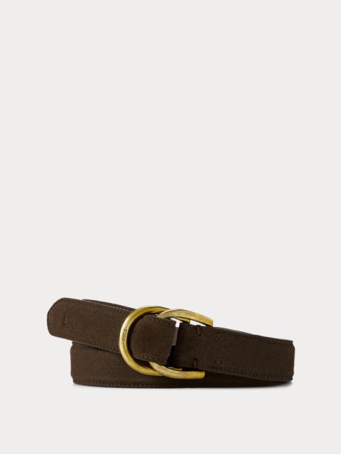 Polo Ralph Lauren Suede D-Ring Belt