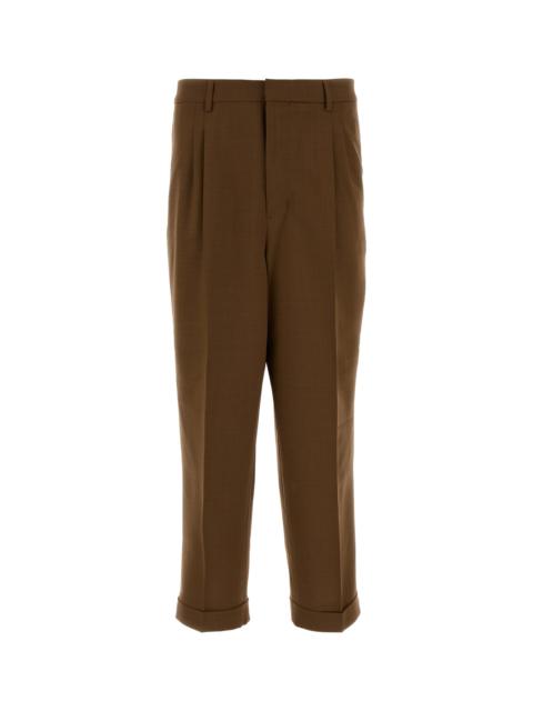 AMI Paris Caramel wool pant