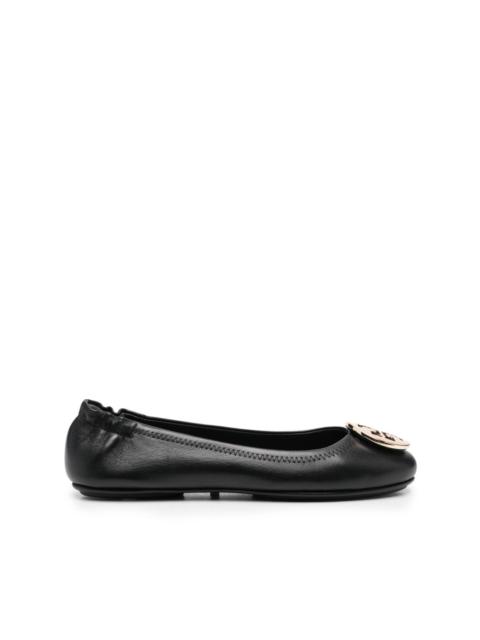 TORY BURCH Minnie travel ballerina shoes