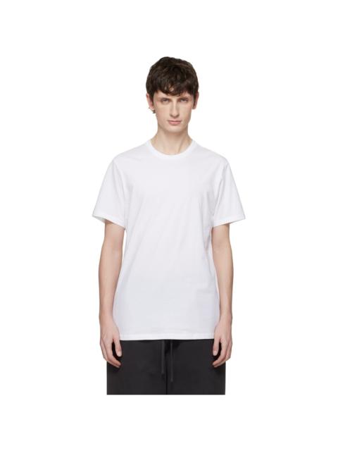 SKIMS Three-Pack White Skims Basics Lightweight T-shirts