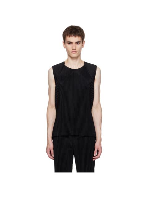 ISSEY MIYAKE Black Monthly Color August Tank Top