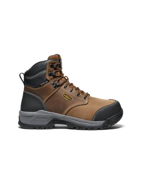 KEEN Women's Evanston 6" Waterproof Boot INT MET (Carbon Toe)