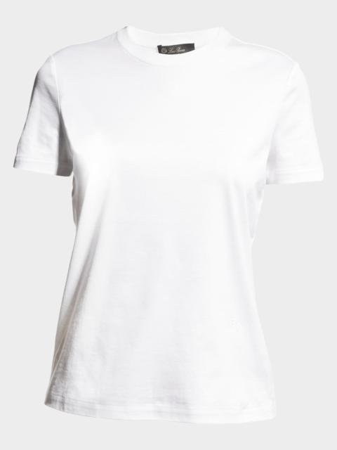 Loro Piana Short-Sleeve Logo Tee