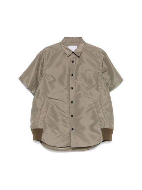 sacai short-sleeve shirt