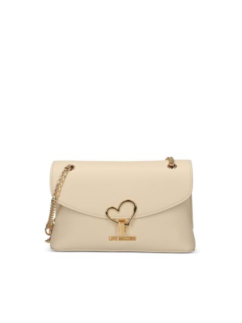 Moschino heart-detail shoulder bag