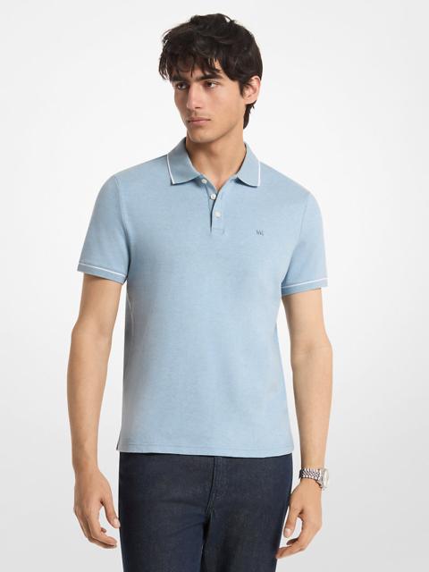 MICHAEL KORS Gramercy Cotton Polo Shirt