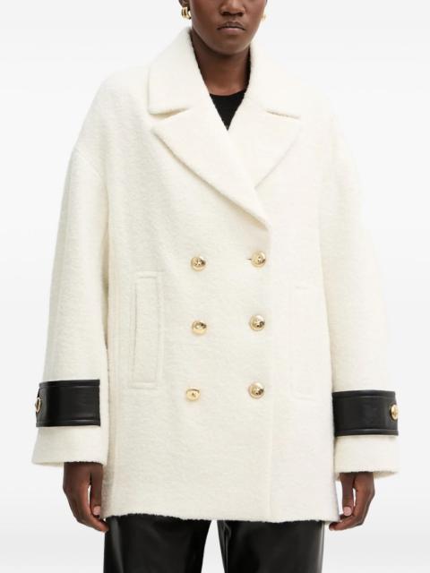 PINKO button-up peacoat