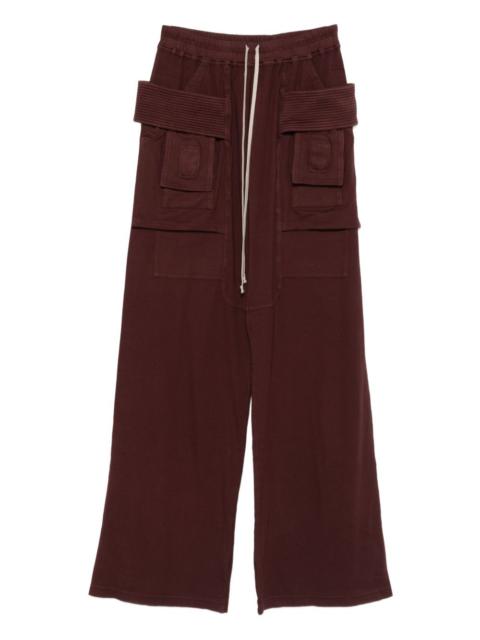 Rick Owens DRKSHDW Creatch cargo-pocket drawstring trousers