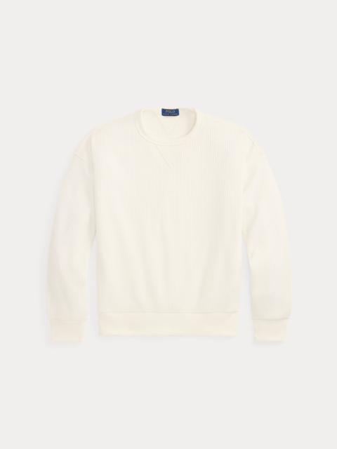 Polo Ralph Lauren Relaxed Fit Waffle-Knit Sweatshirt
