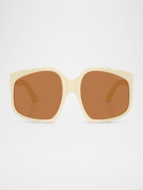 Miu Miu MU A07SF Acetate Square Sunglasses