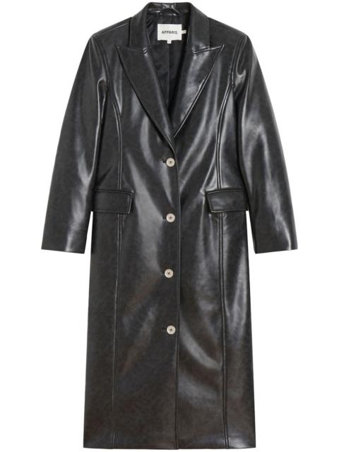 APPARIS Lauren single-breasted coat